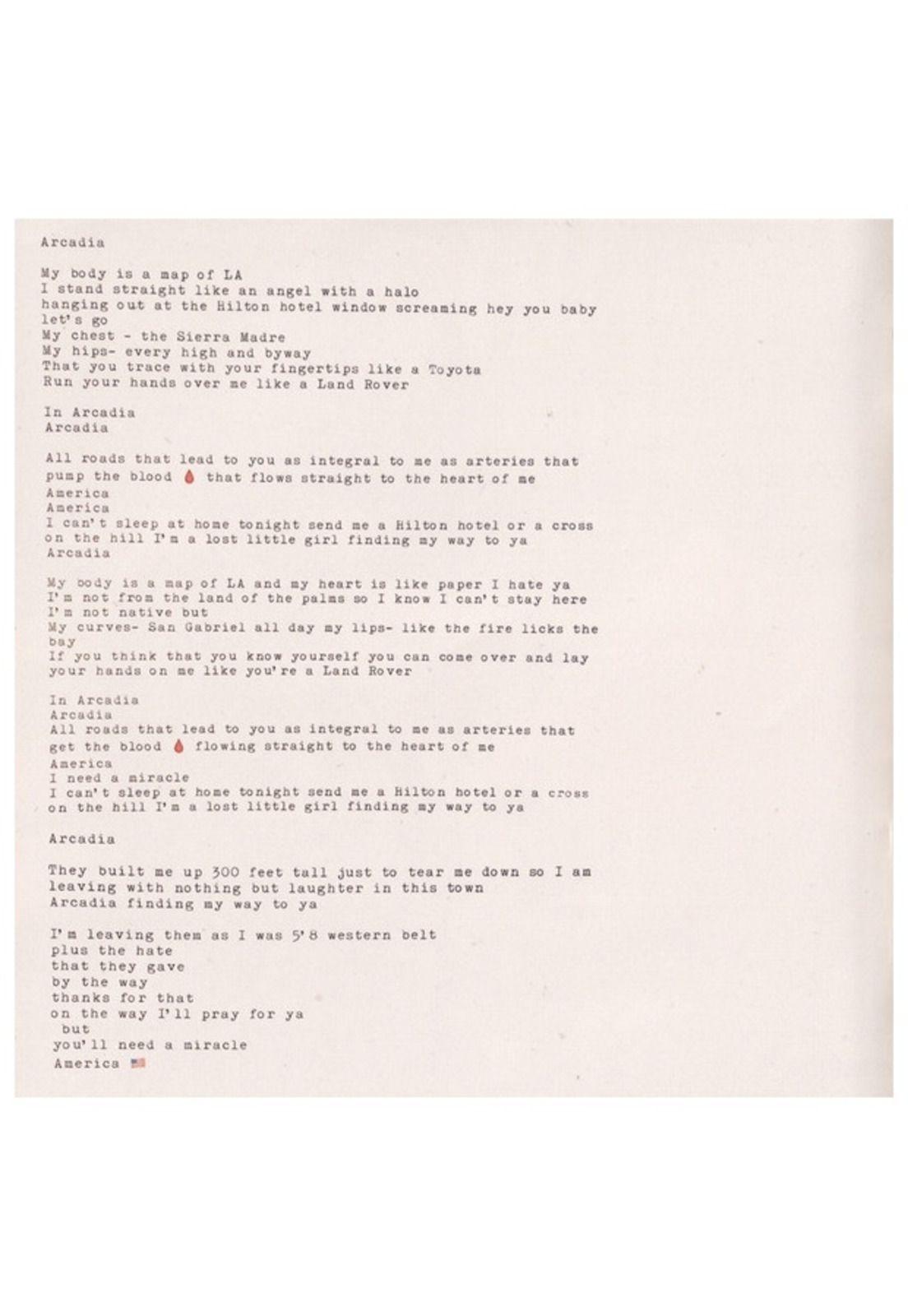 LANA DEL REY - BLUE BANISTERS | CD-8