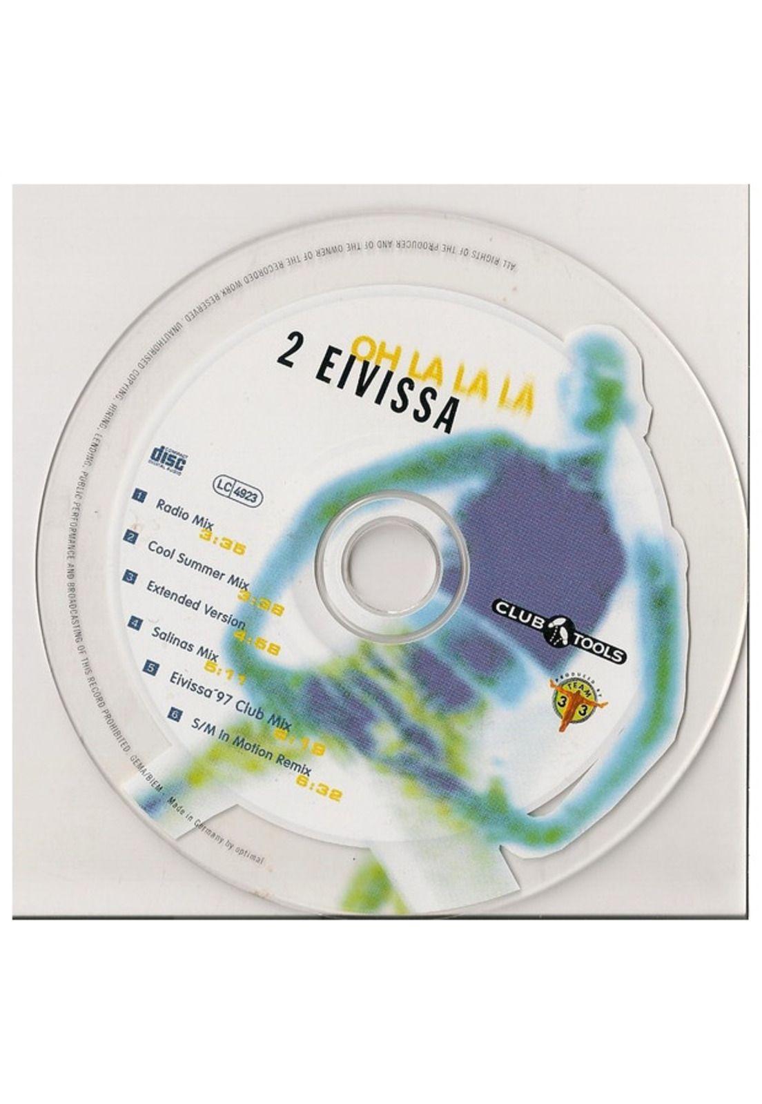 2 EIVISSA - OH LA LA LA (PICTURE DISC) | CD SINGLE USADO-2