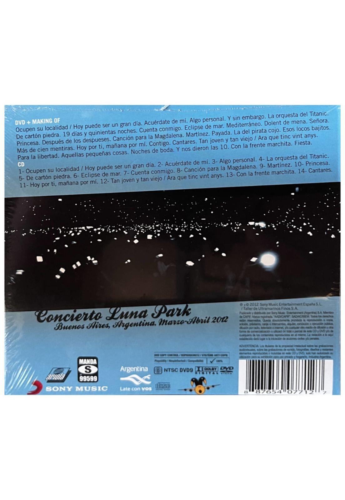 SERRAT & SABINA - SERRAT Y SABINA EN EL LUNA PARK (CD+DVD) | CD-1