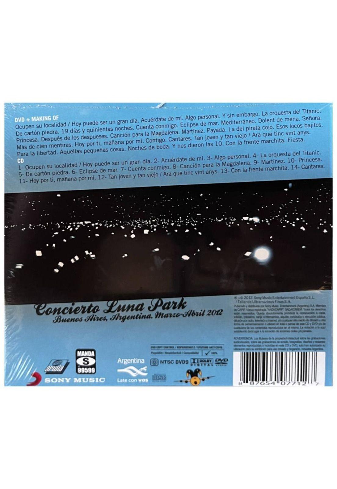 SERRAT & SABINA - SERRAT Y SABINA EN EL LUNA PARK (CD+DVD) | CD-1
