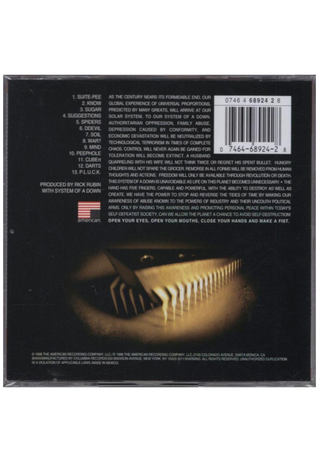 SYSTEM OF A DOWN - SYSTEM OF A DOWN | CD-1