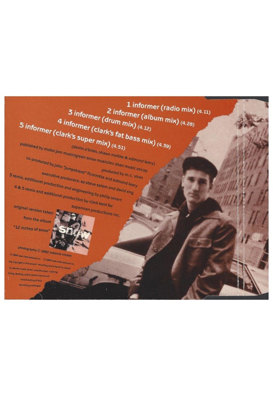 SNOW - INFORMER | CD SINGLE USADO-1