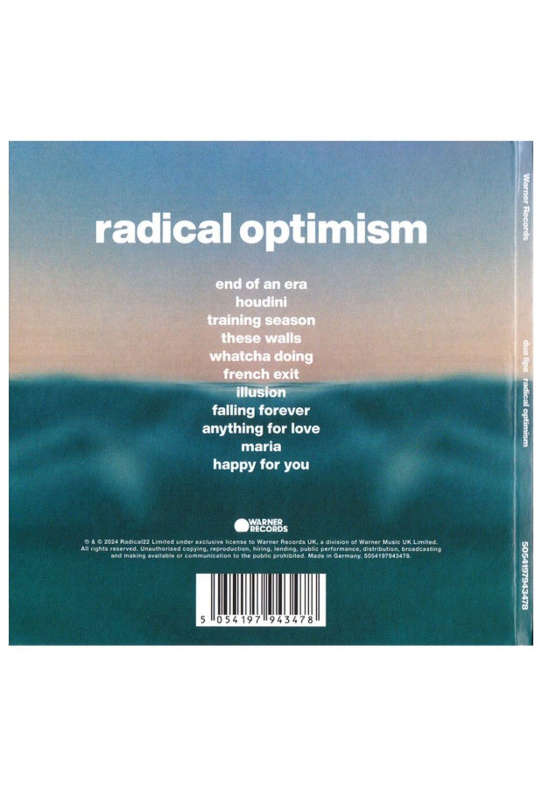 DUA LIPA - RADICAL OPTIMISM (Holographic Cover)| CD-1