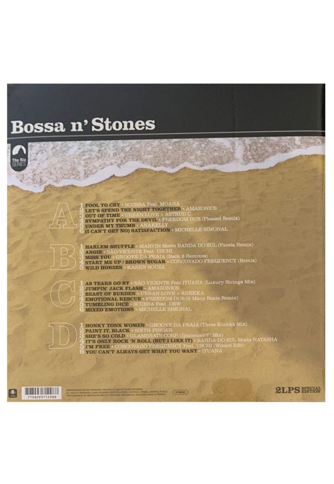 BOSSA N' STONES  - VARIOUS ARTIST (2LP) (YELLOW VINYL) | VINILO-1