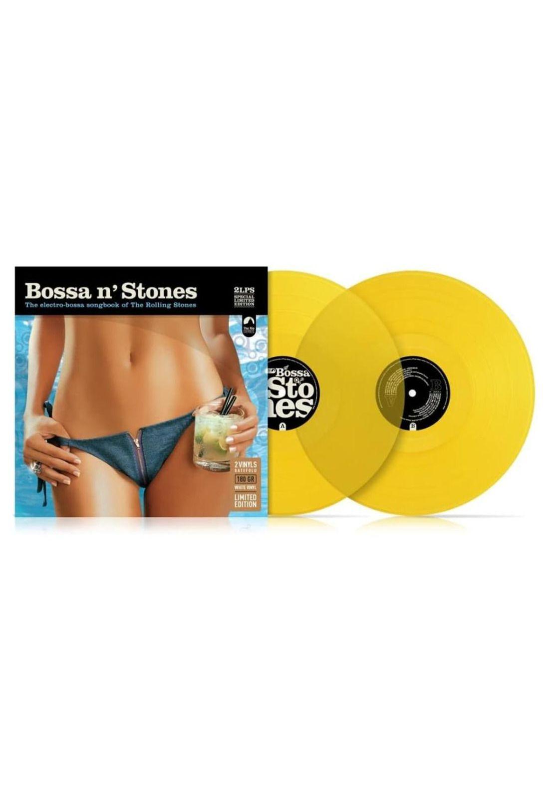 BOSSA N' STONES  - VARIOUS ARTIST (2LP) (YELLOW VINYL) | VINILO-2