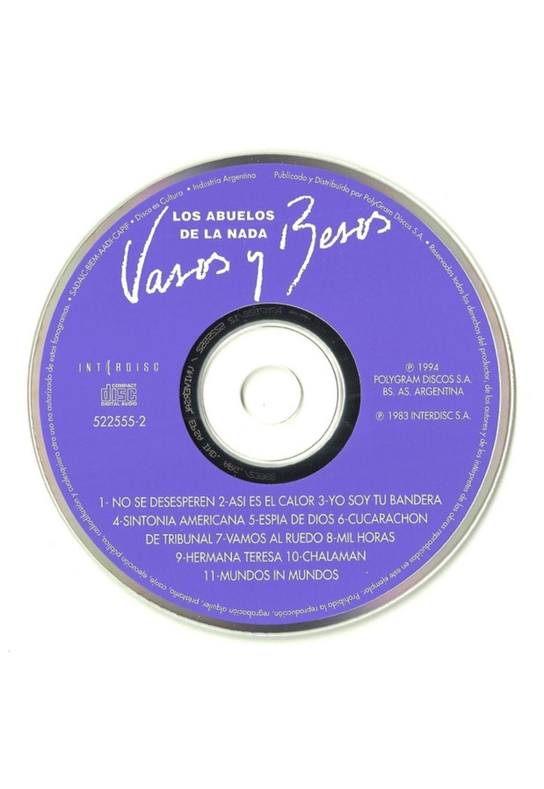 ABUELOS DE LA NADA - VASOS Y BESOS | CD-2