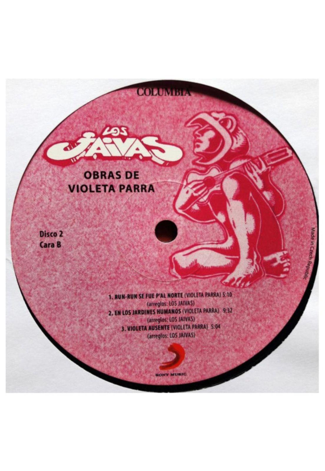 LOS JAIVAS - OBRAS DE VIOLETA PARRA (2LP) | VINILO-7