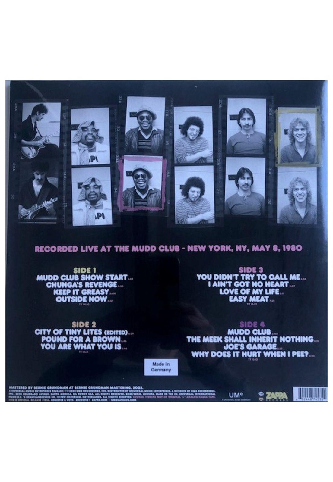 FRANK ZAPPA - MUDD CLUB (2LP) | VINILO-1