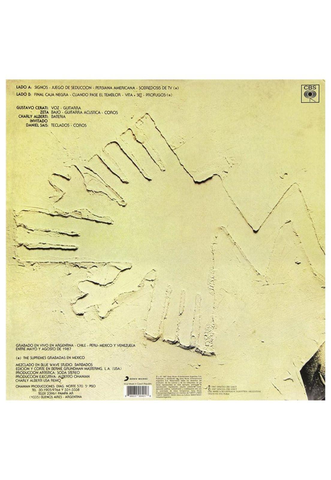 SODA STEREO - RUIDO BLANCO EN VIVO | VINILO-1