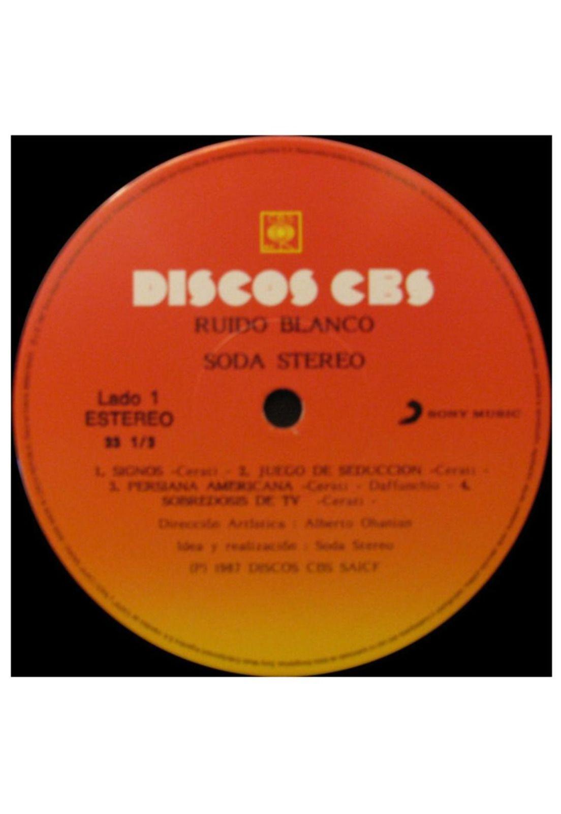 SODA STEREO - RUIDO BLANCO EN VIVO | VINILO-5