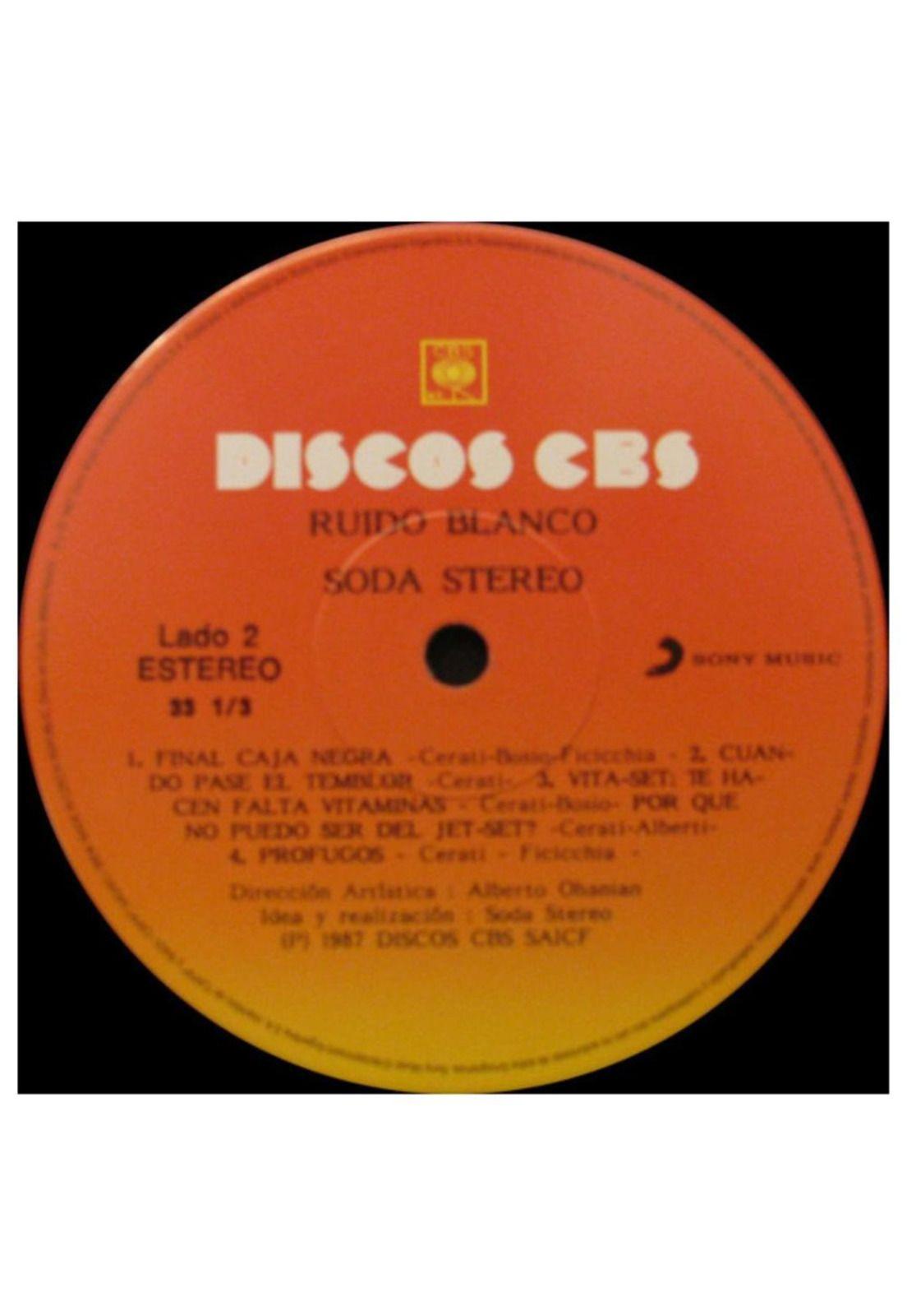 SODA STEREO - RUIDO BLANCO EN VIVO | VINILO-6