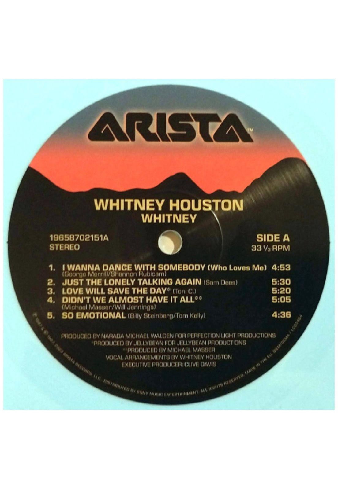WHITNEY HOUSTON - WHITNEY (BLUE VINYL) | VINILO-2