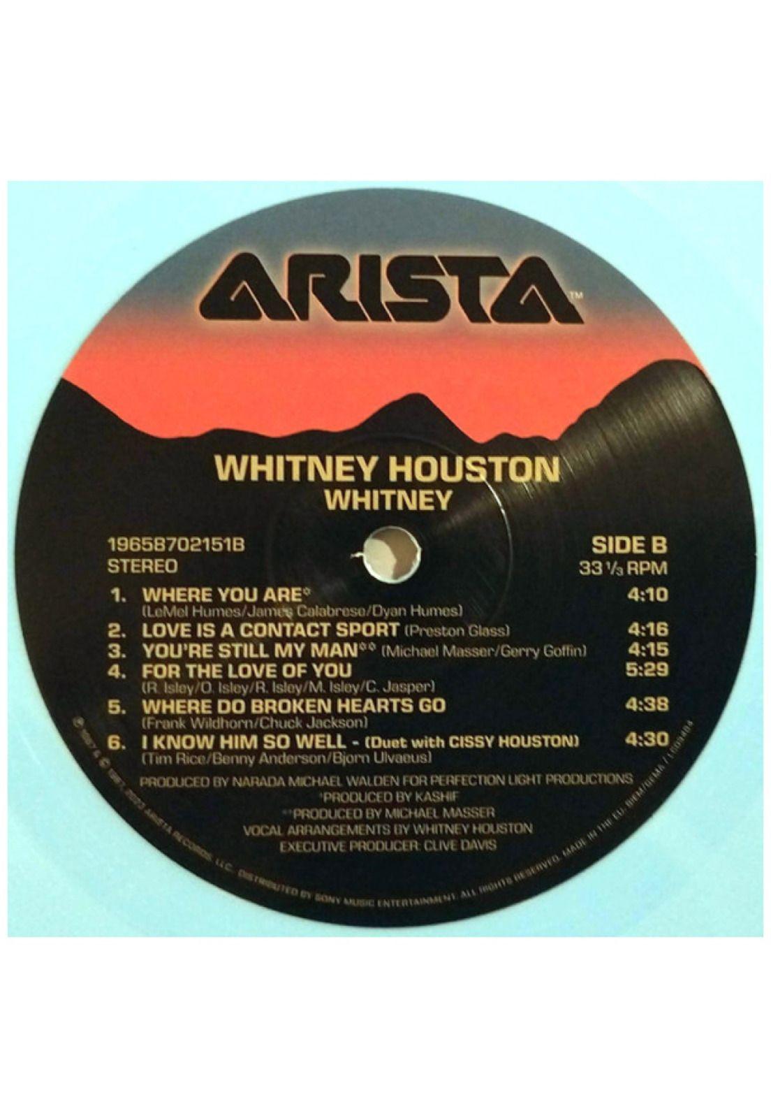 WHITNEY HOUSTON - WHITNEY (BLUE VINYL) | VINILO-3