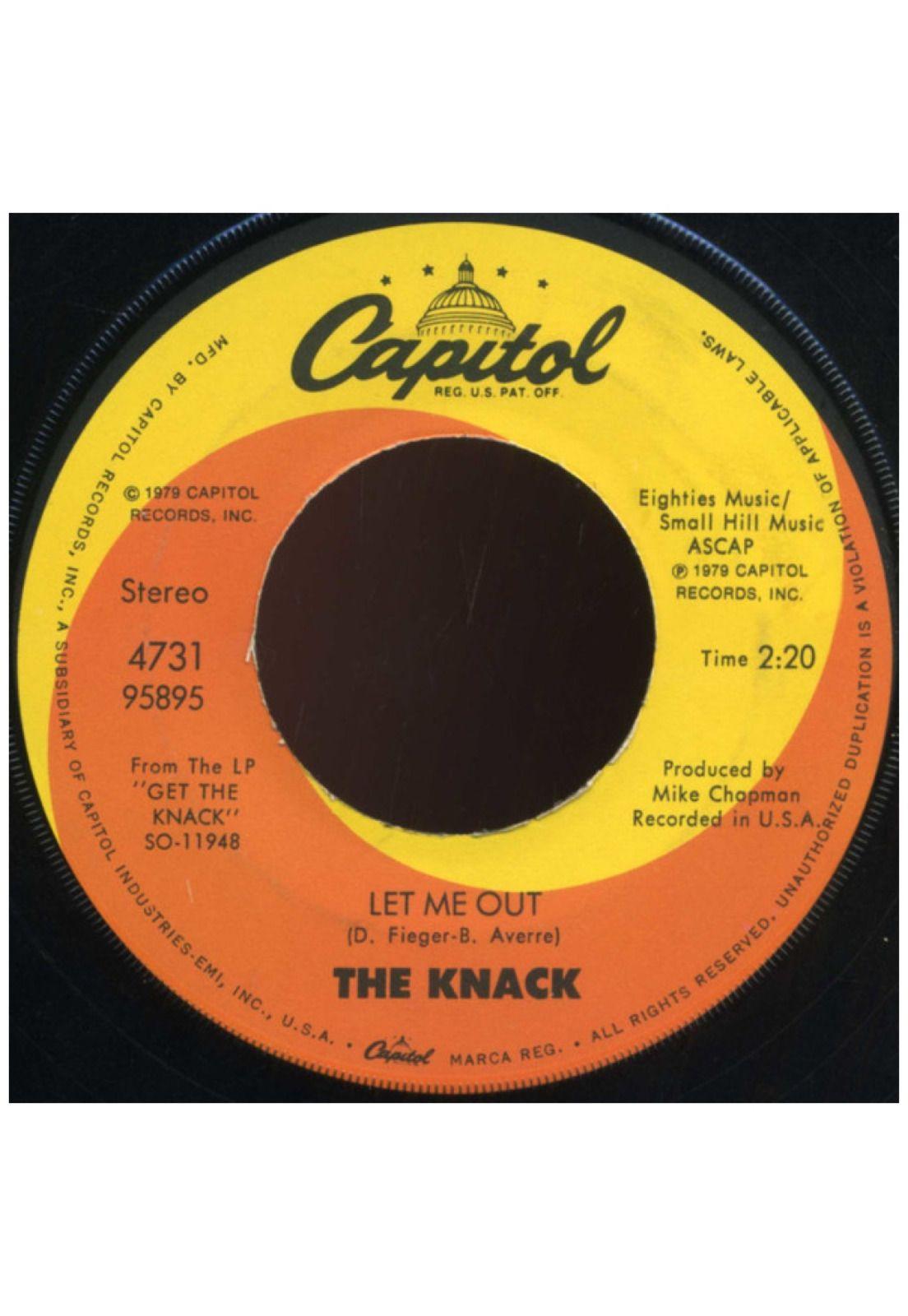 THE KNACK - MY SHARONA | 7" SINGLE USADO-3