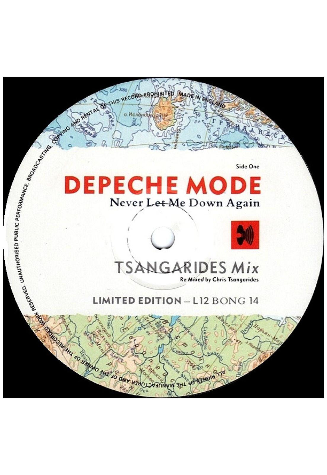DEPECHE MODE - NEVER LET ME DOWN AGAIN (VDE-NUEVO/SELLADO) | 12" MAXI SINGLE VINILO-2