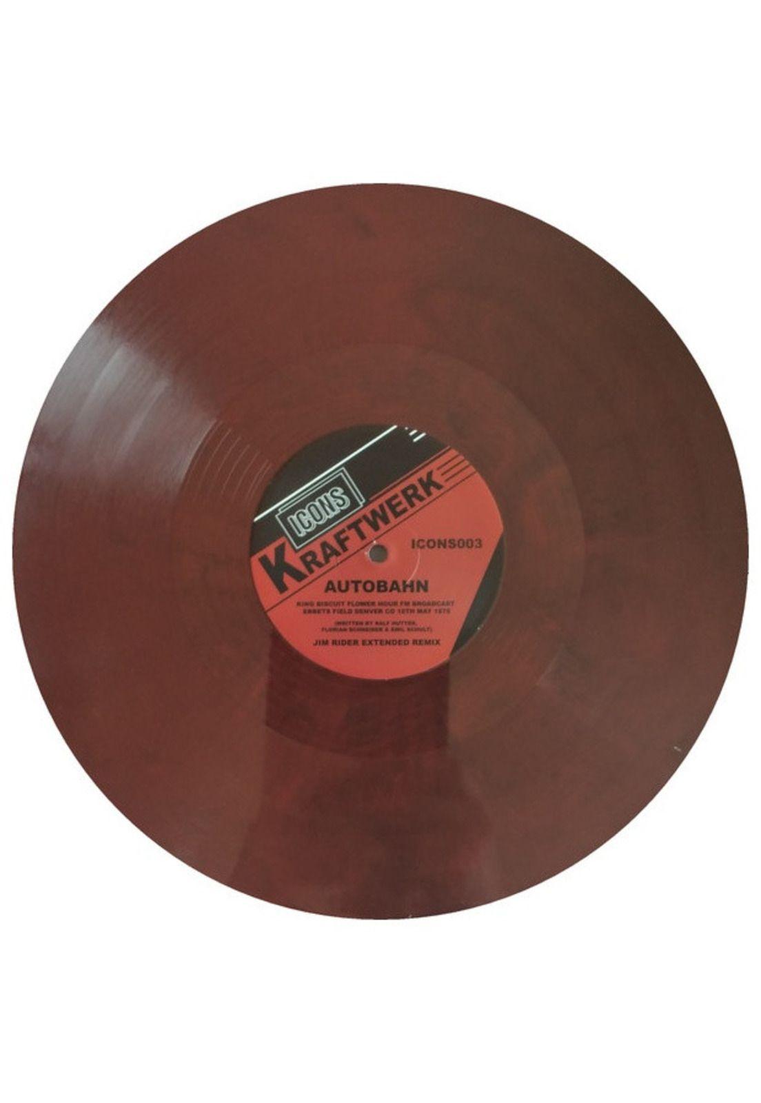 KRAFTWERK - AUTOBAHN GIN READER REMIX (12" MAXI SINGLE) (RED VINYL) | 12" MAXI SINGLE VINILO-2