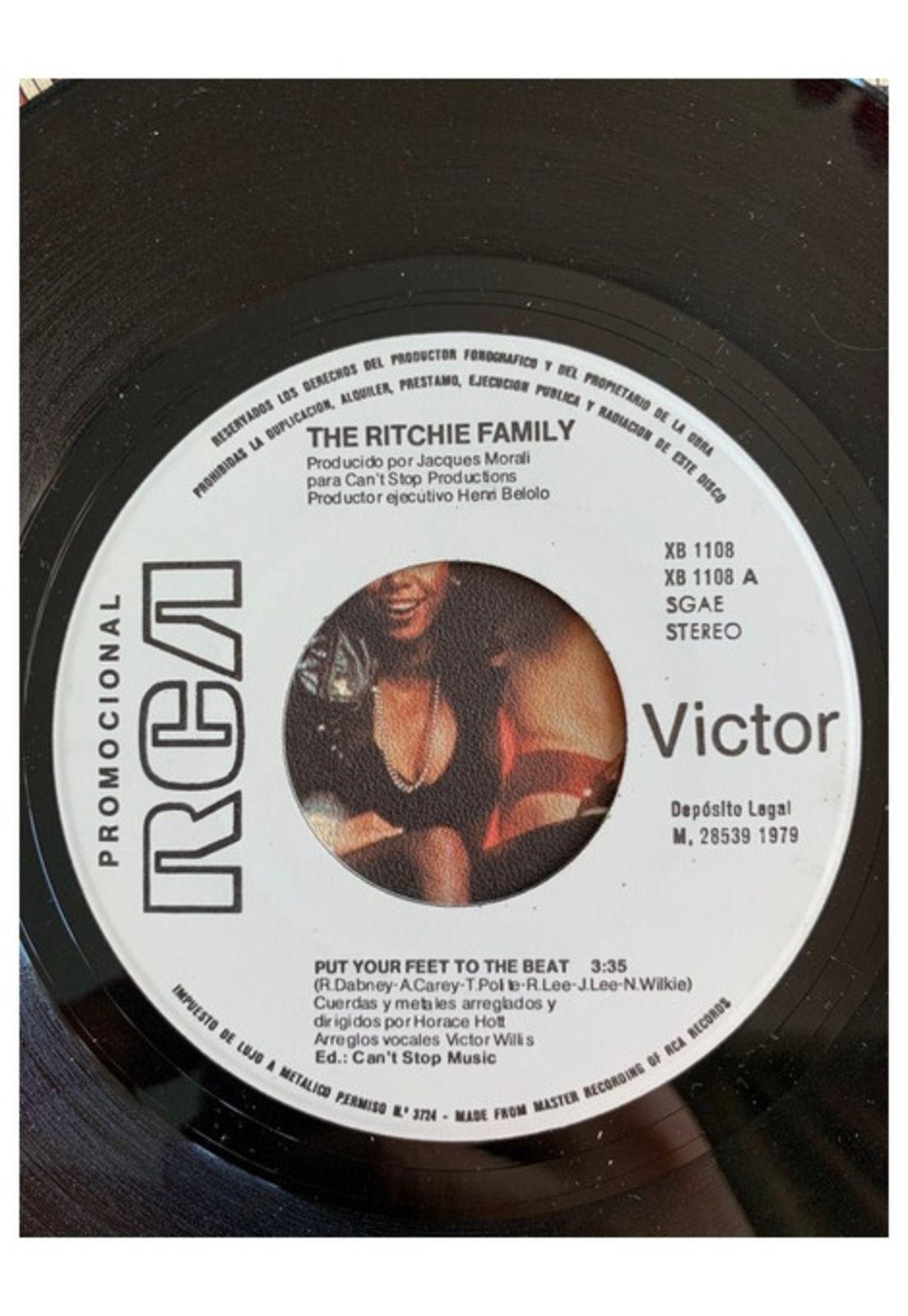 THE RITCHIE FAMILY - PUT YOUR FEET TO THE BEAT | 7" SINGLE USADO-2