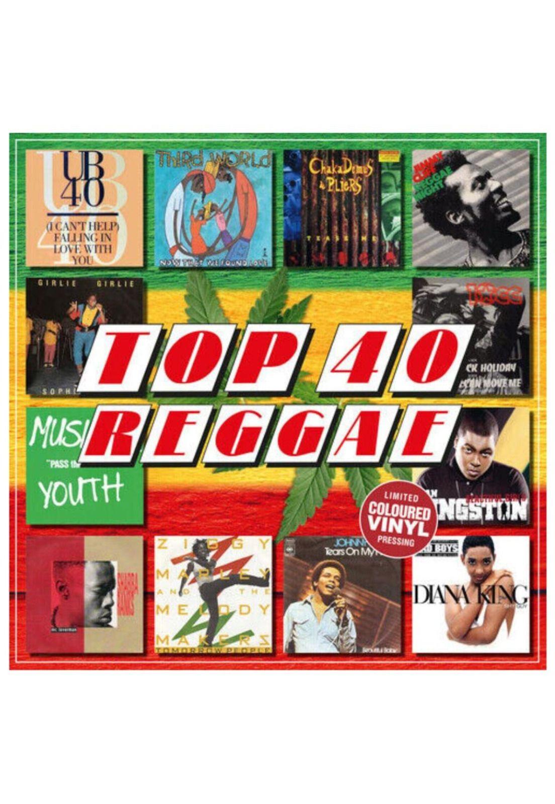 TOP 40  REGGAE - VARIOUS TOP 40 REGGAE | VINILO-0