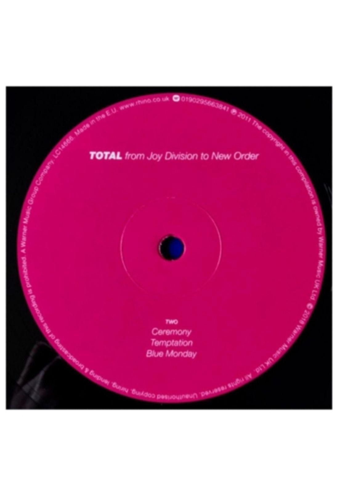 NEW ORDER JOY DIVISION - TOTAL GREATEST HITS 2LP-5