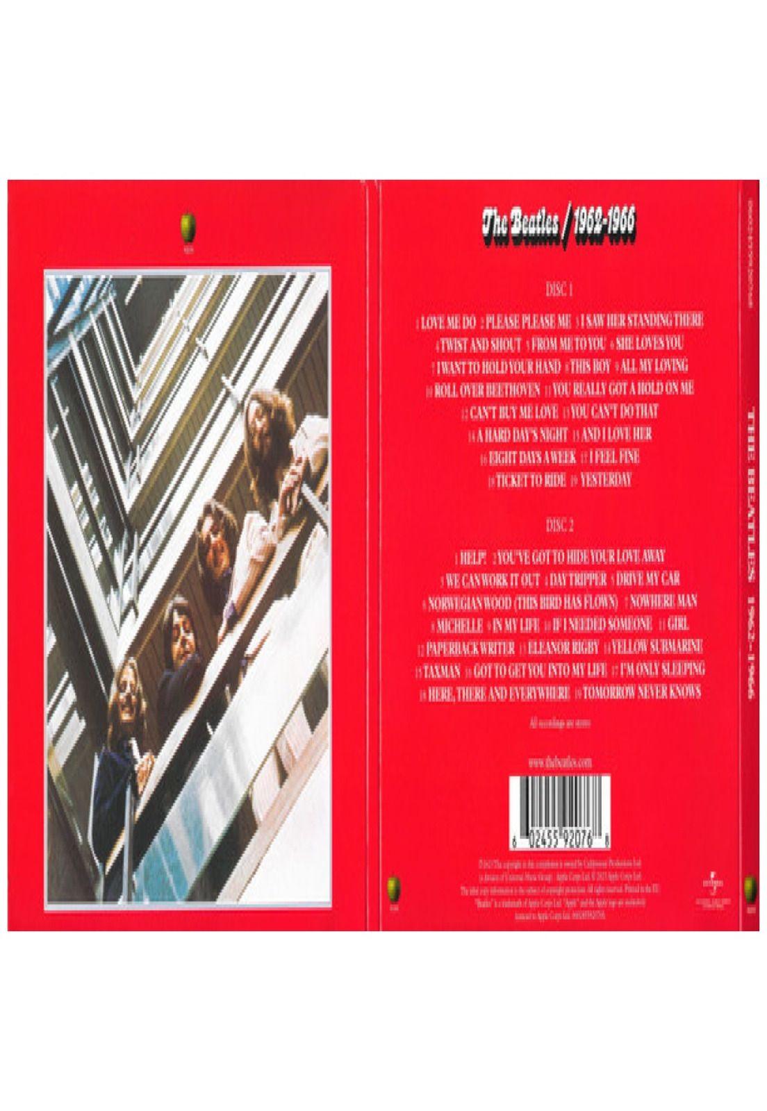 BEATLES  - 1962-1966: THE RED ALBUM (2CD) | CD-7