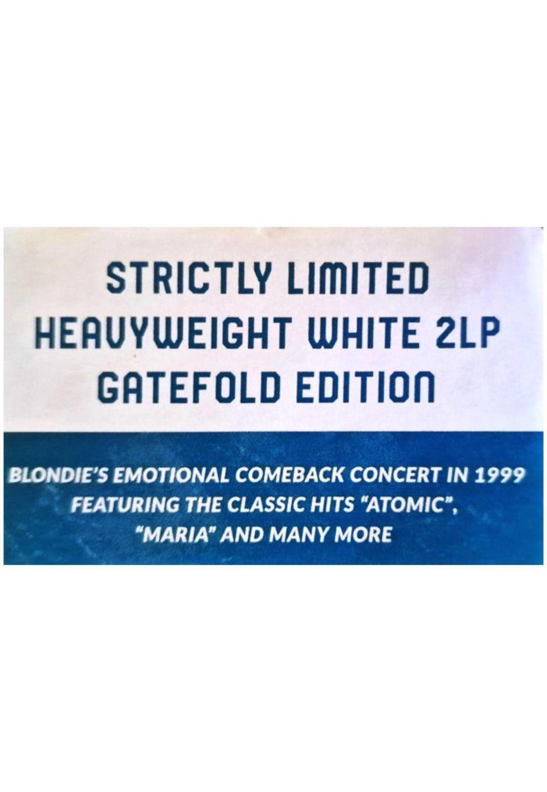 BLONDIE - LIVE (2LP) (WHITE VINYL) | VINILO-2