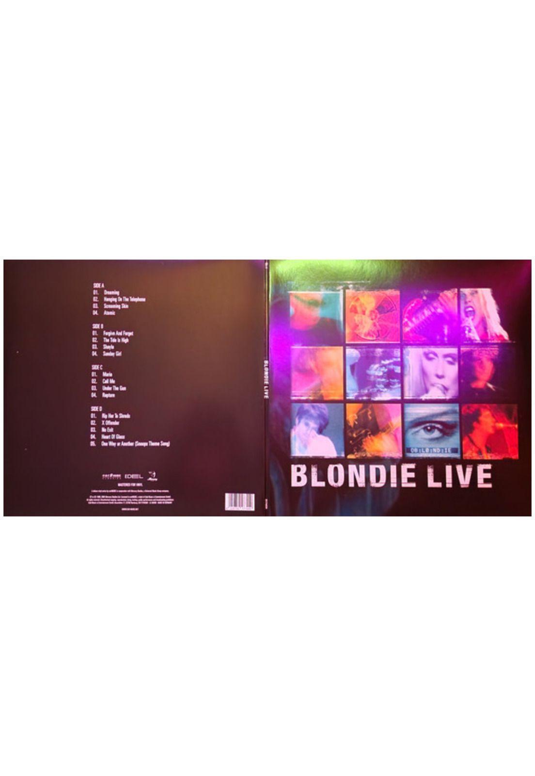 BLONDIE - LIVE (2LP) (WHITE VINYL) | VINILO-4