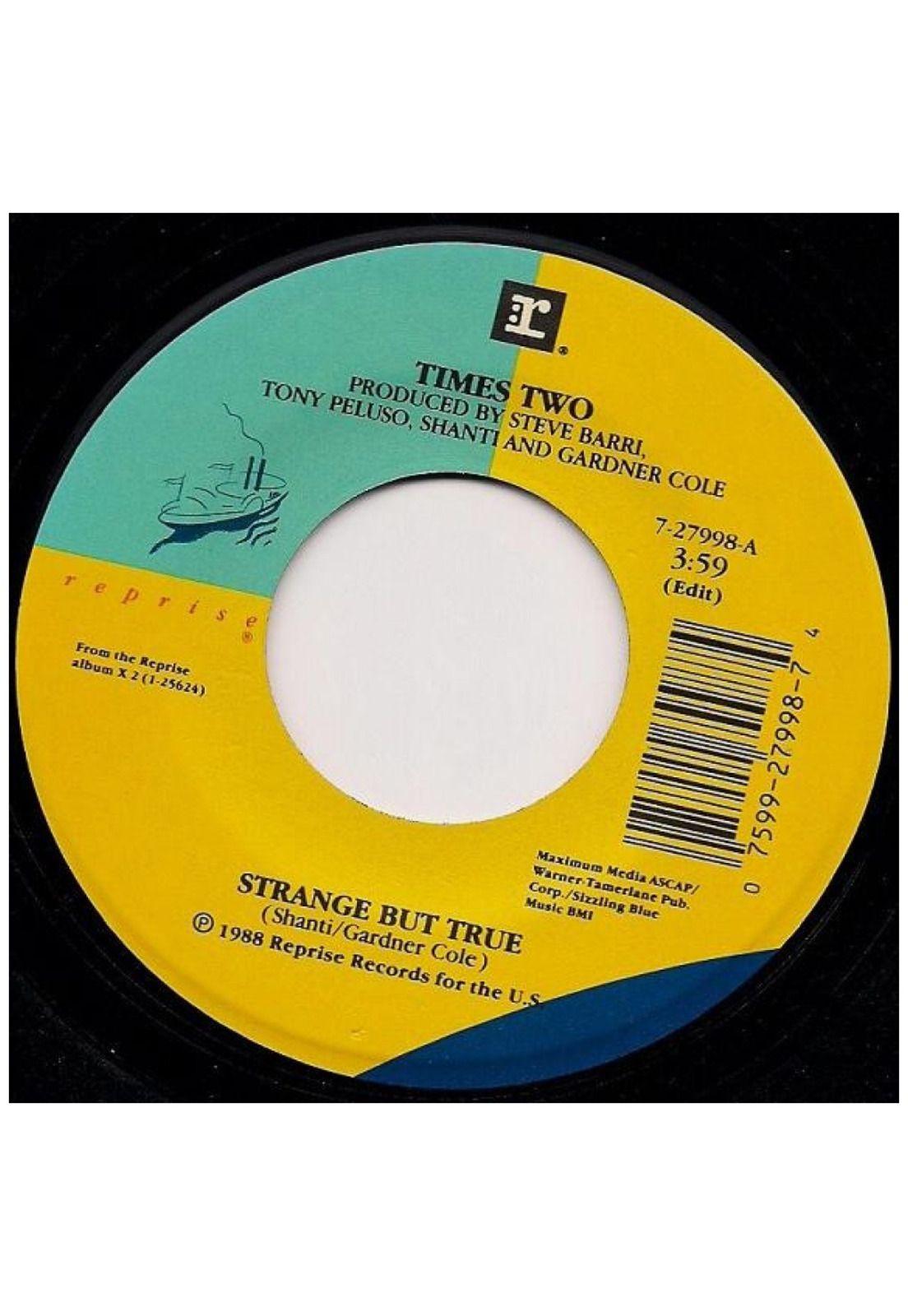 TIMES TWO - STRANGE BUT TRUE | 7" SINGLE USADO-2