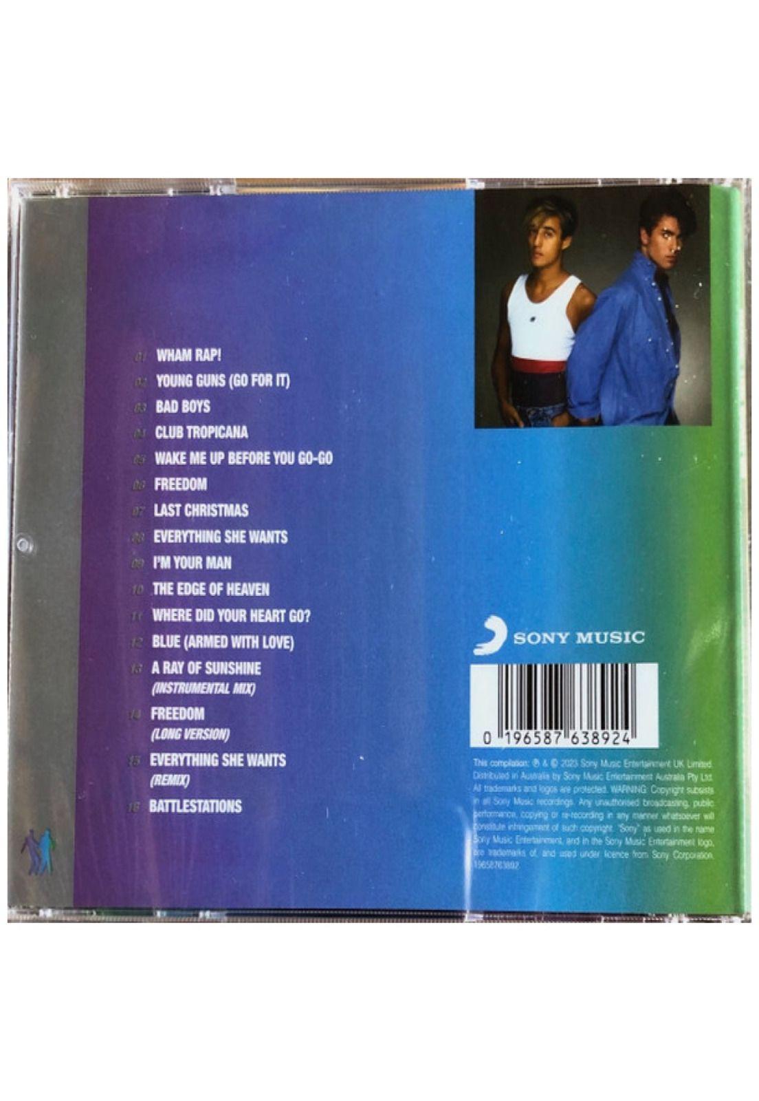 WHAM - THE ECHOES FROM THE EDGE OF HEAVEN: THE SINGLES (BLUE VINYL) | CD-2