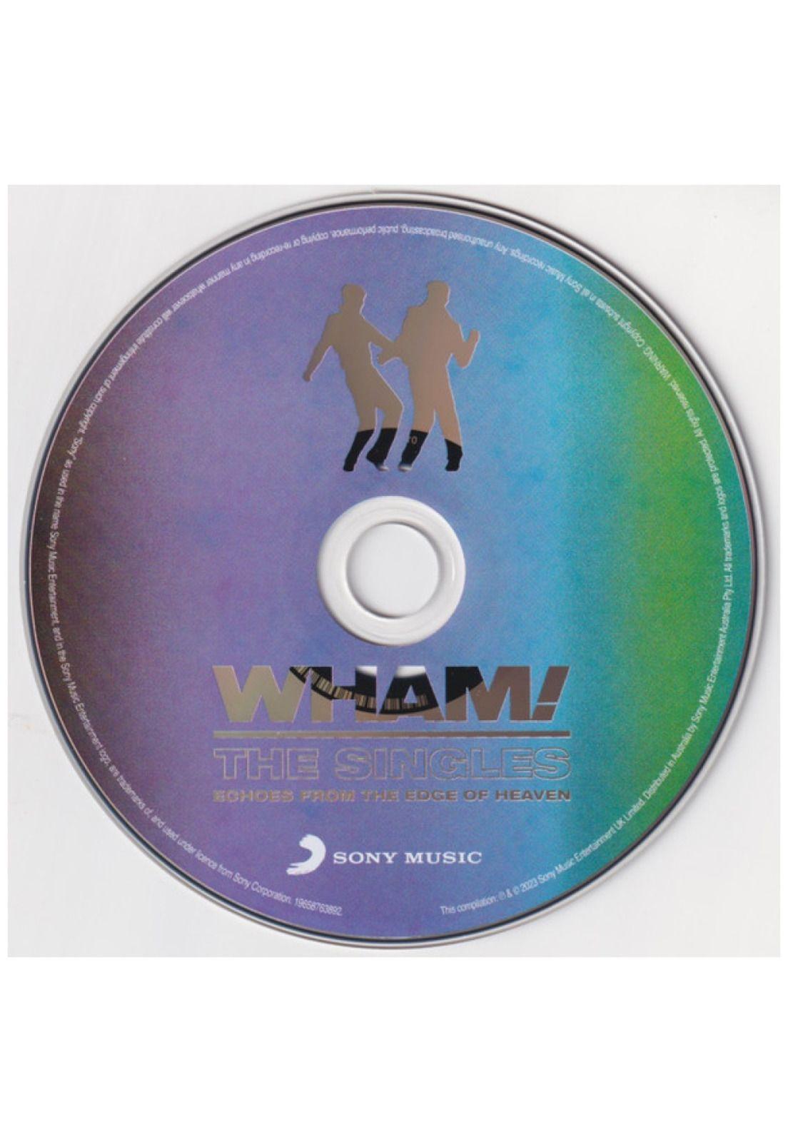 WHAM - THE ECHOES FROM THE EDGE OF HEAVEN: THE SINGLES (BLUE VINYL) | CD-4