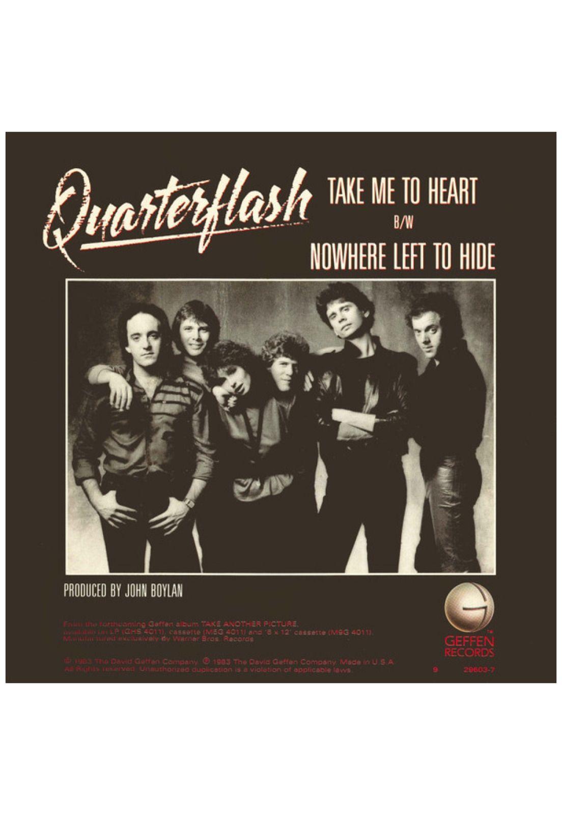 QUARTERFLASH - TAKE ME TO HEART | 7" SINGLE USADO-4