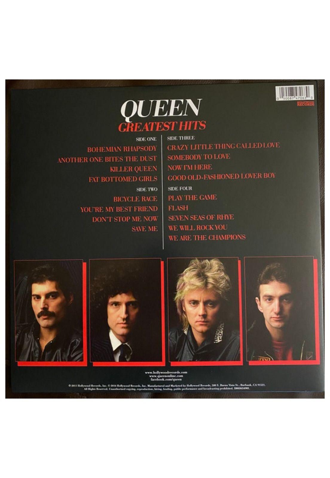 QUEEN - GREATEST HITS (EXCLUSIVE LTD EDITION) (2LP) (RED RUBY BLEND VINYL) | VINILO-3