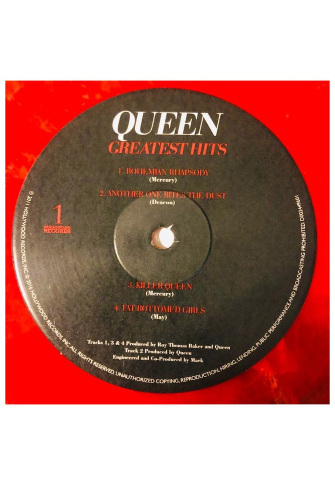 QUEEN - GREATEST HITS (EXCLUSIVE LTD EDITION) (2LP) (RED RUBY BLEND VINYL) | VINILO-4