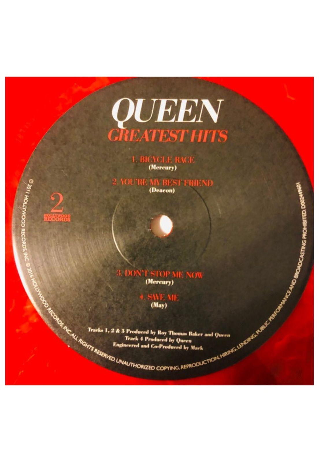 QUEEN - GREATEST HITS (EXCLUSIVE LTD EDITION) (2LP) (RED RUBY BLEND VINYL) | VINILO-5