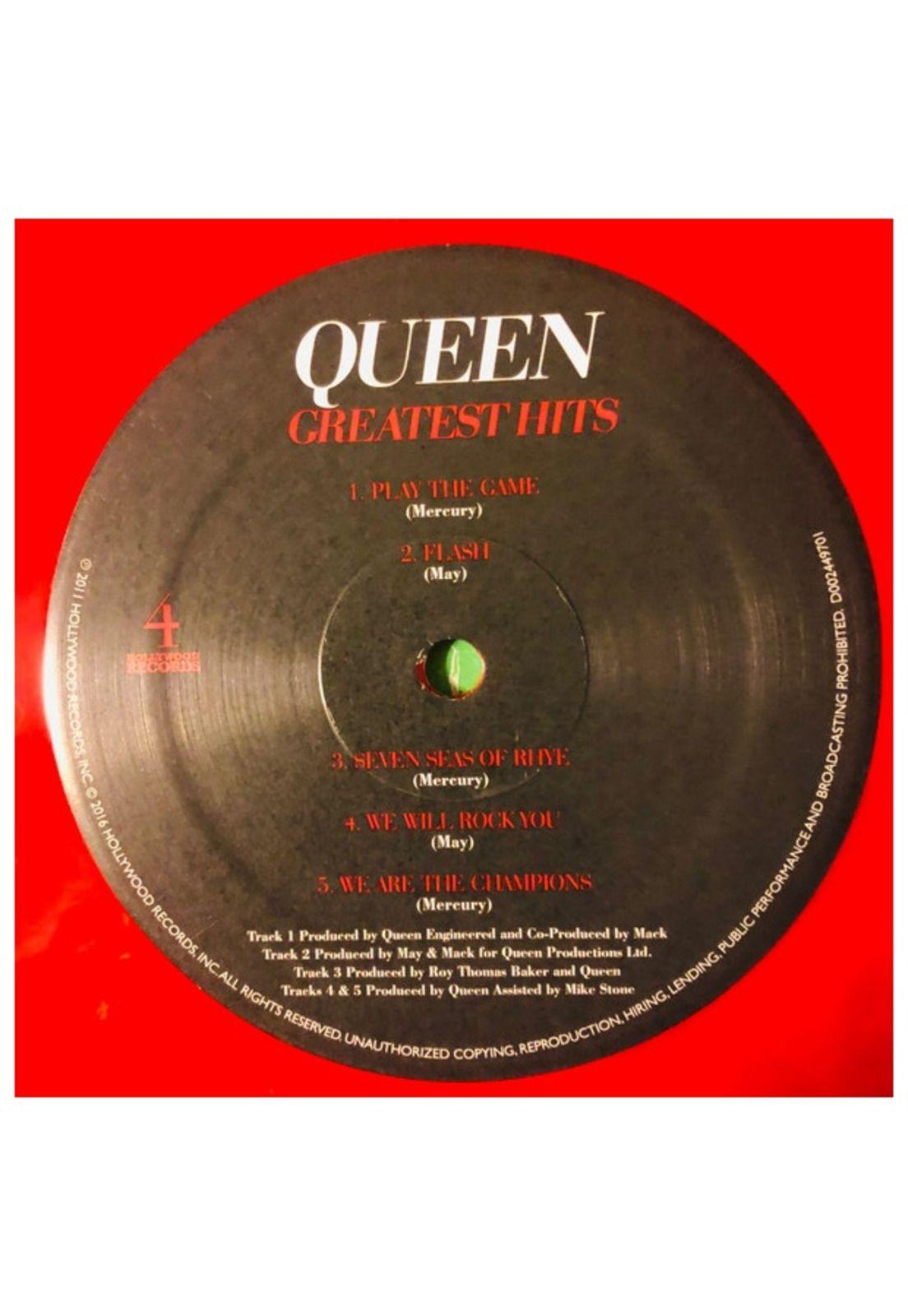 QUEEN - GREATEST HITS (EXCLUSIVE LTD EDITION) (2LP) (RED RUBY BLEND VINYL) | VINILO-7