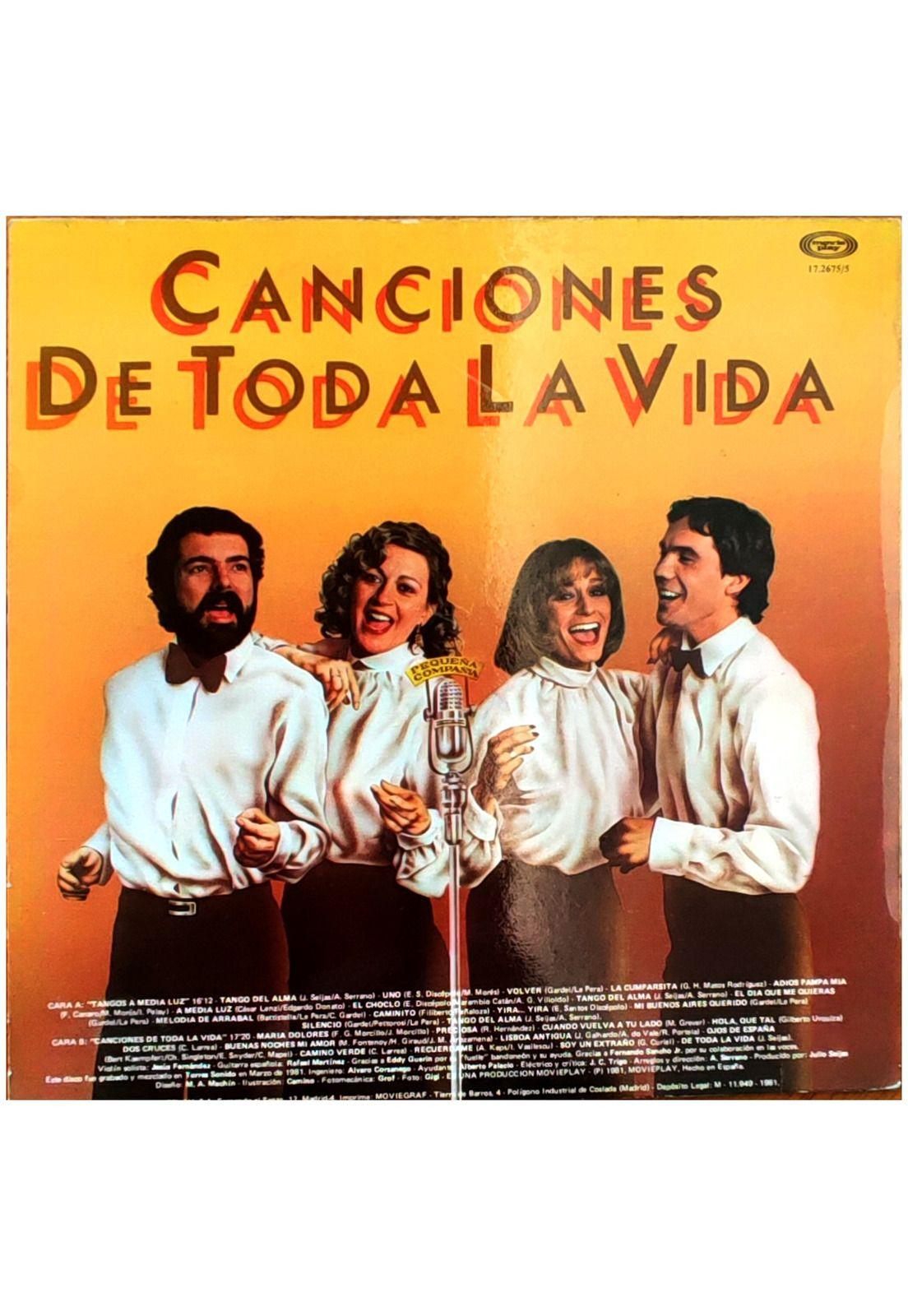 PEQUEÑA COMPAÑÍA - TANGOS A MEDIA LUZ | VINILO USADO-1