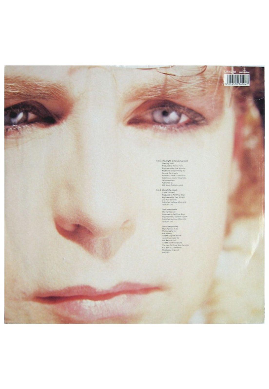 PET SHOP BOYS - IT'S ALRIGHT | 12" MAXI SINGLE VINILO USADO-4