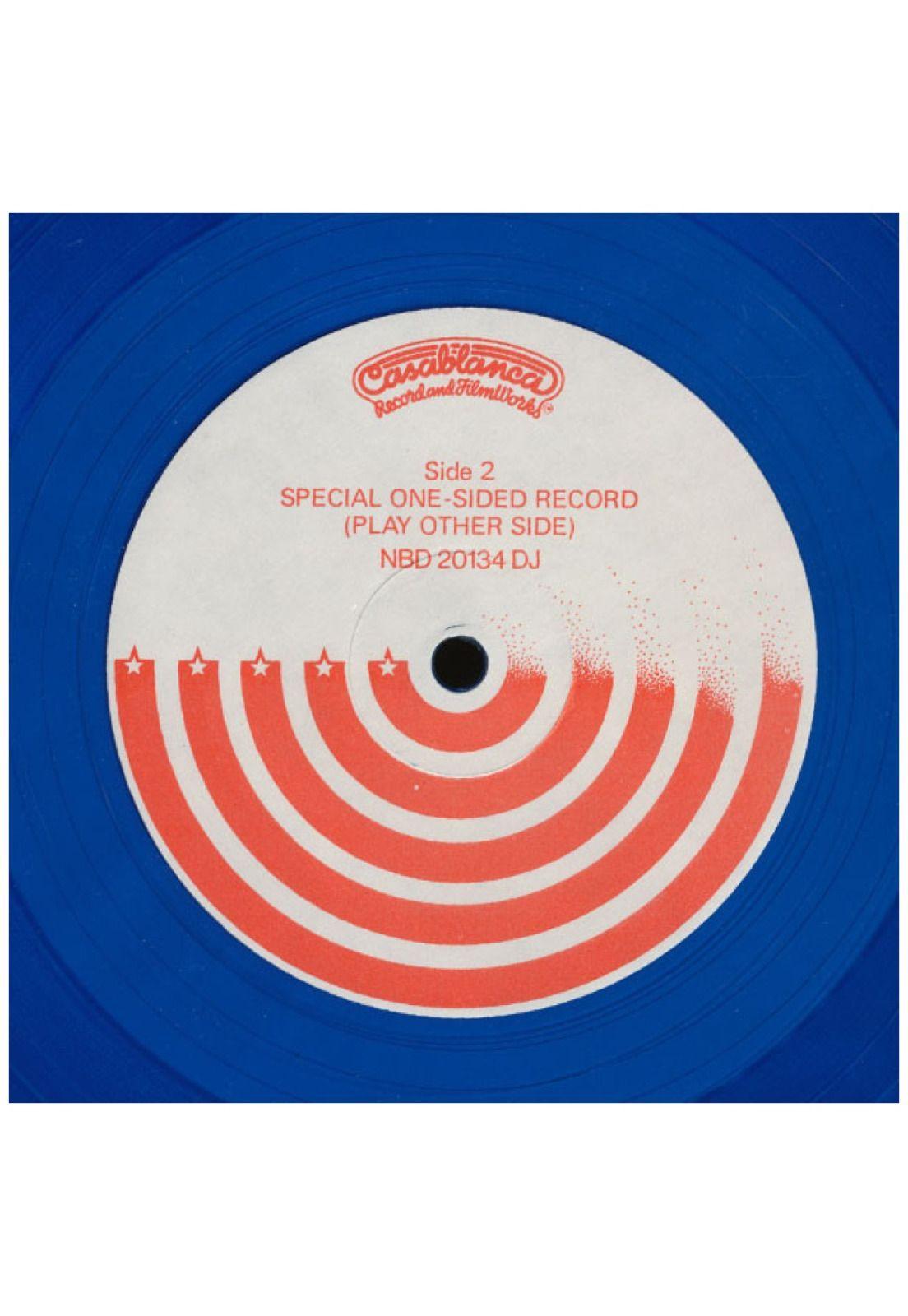 PATRICK JUVET - I LOVE AMERICA (BLUE VINYL) (PROMO COPY) | 12" MAXI SINGLE VINILO USADO-2