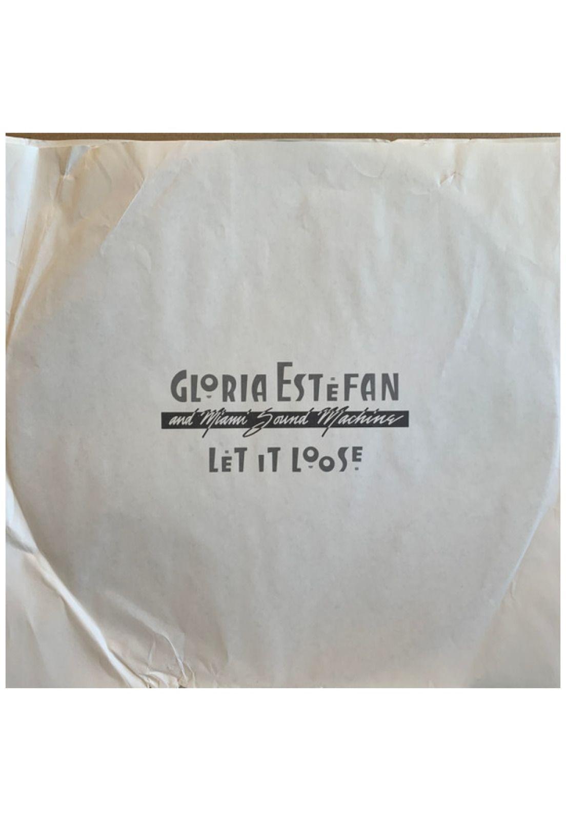 GLORIA ESTEFAN AND MIAMI SOUND MACHINE - LET IT LOOSE | 7" SINGLE USADO-4