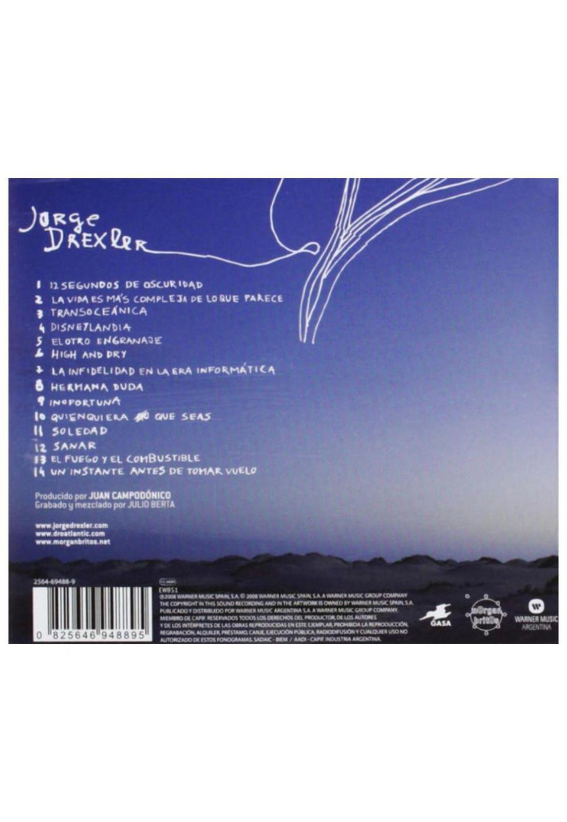 JORGE DREXLER - 12 SEGUNDOS DE OSCURIDAD | CD-1