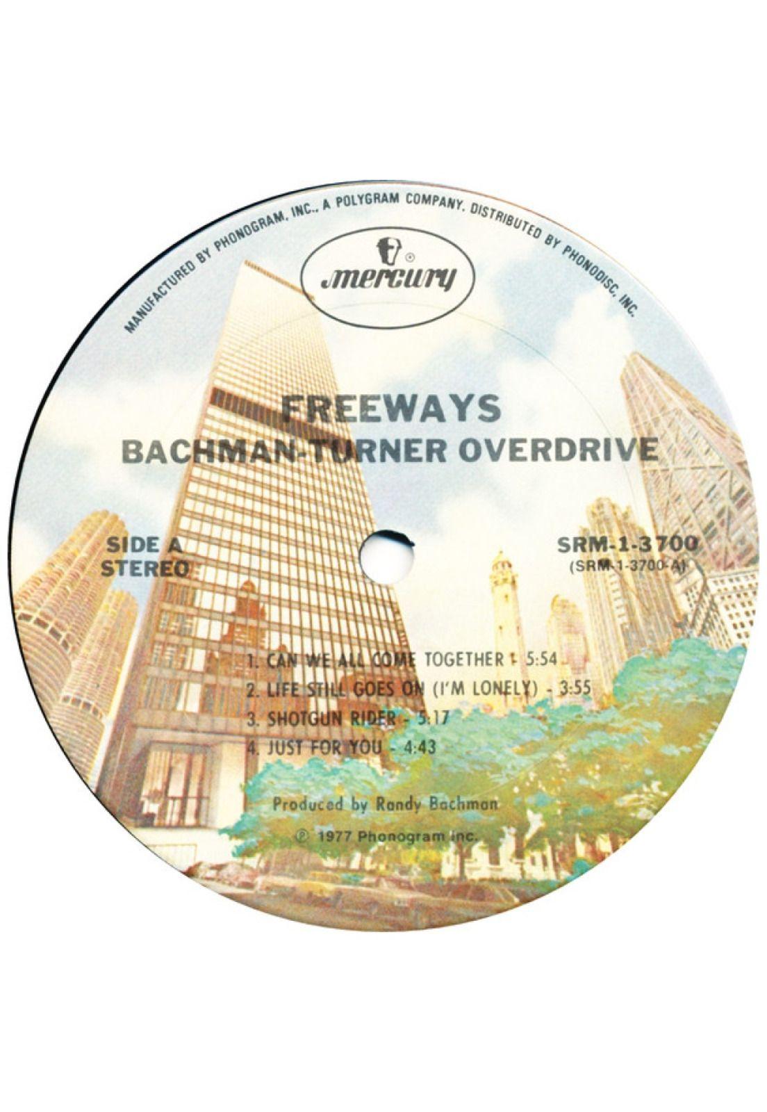 BUCHMAN TURNER OVERDRIVE - FREEWAYS | 7" SINGLE USADO-3
