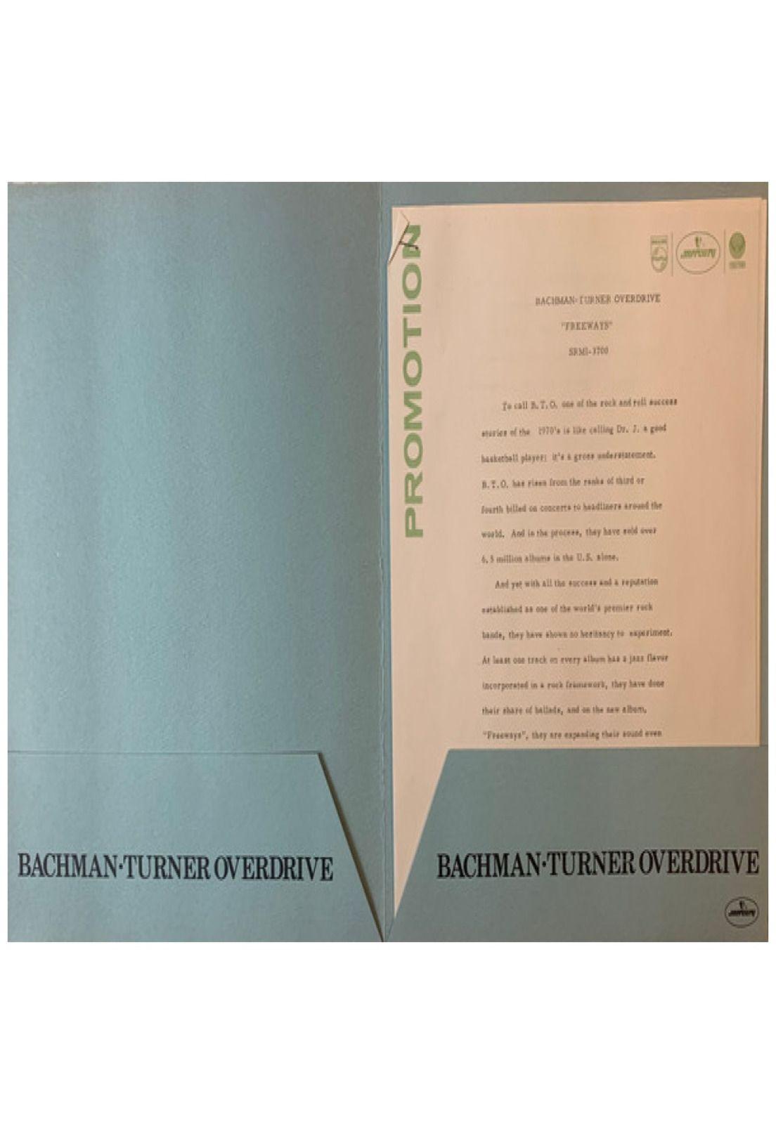 BUCHMAN TURNER OVERDRIVE - FREEWAYS | 7" SINGLE USADO-8