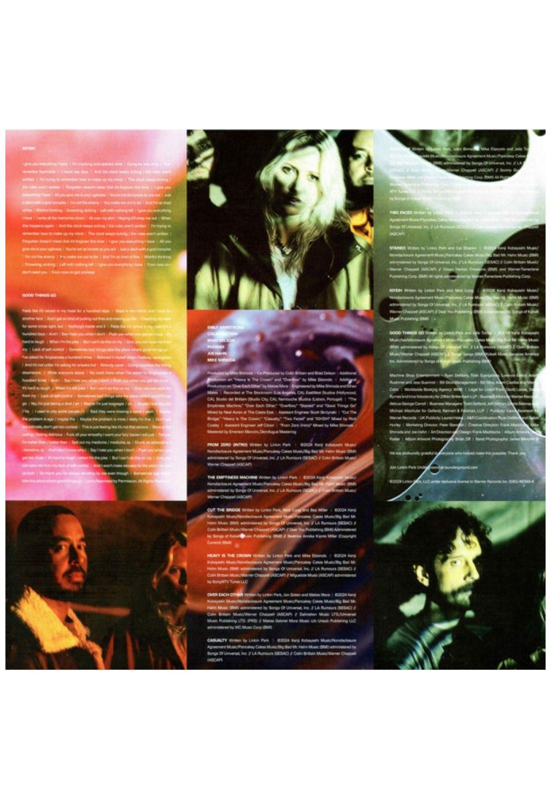 LINKIN PARK  - FROM ZERO (TURQUOISE VINYL) | VINILO-3