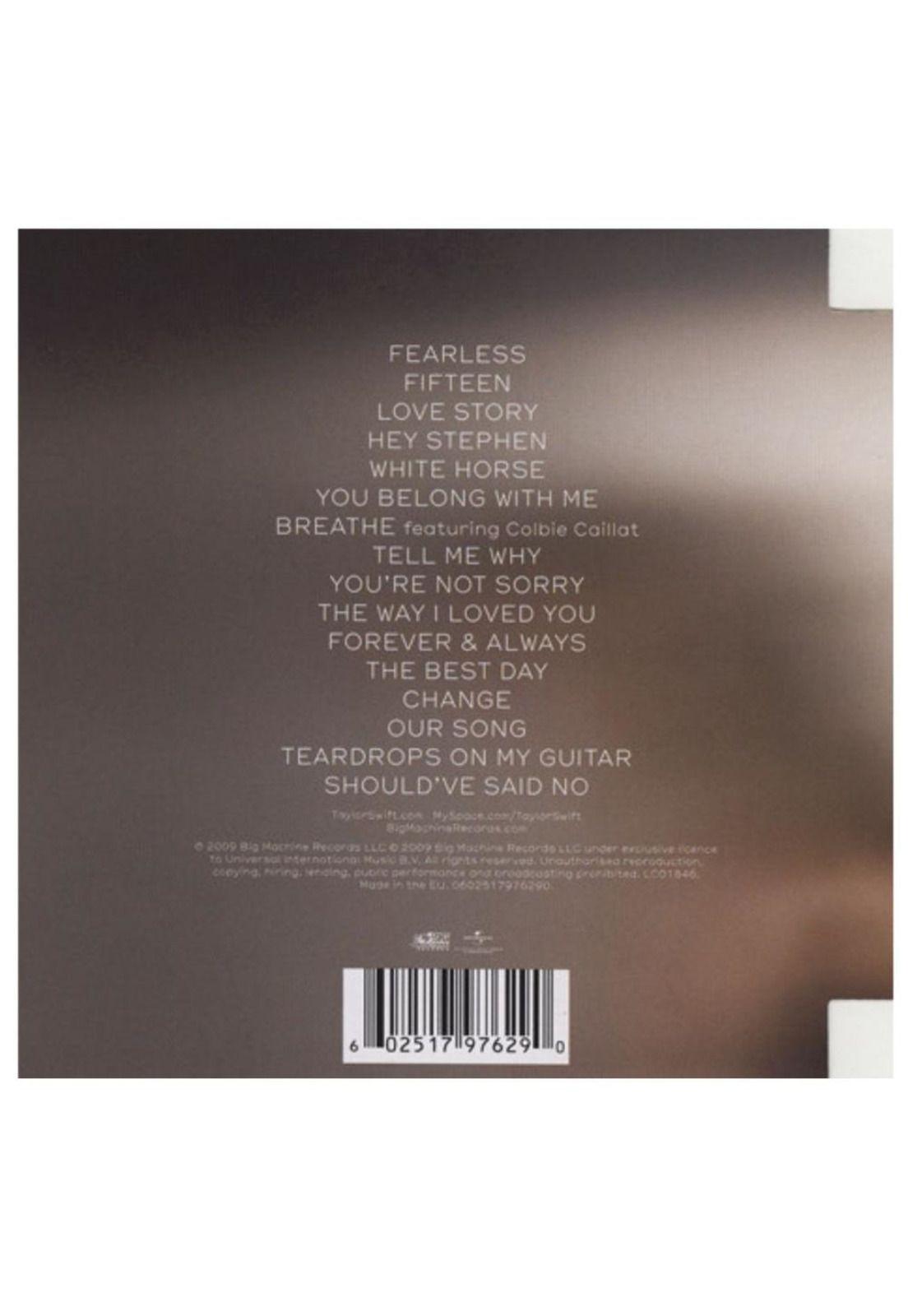 TAYLOR SWIFT - FEARLESS | CD-1