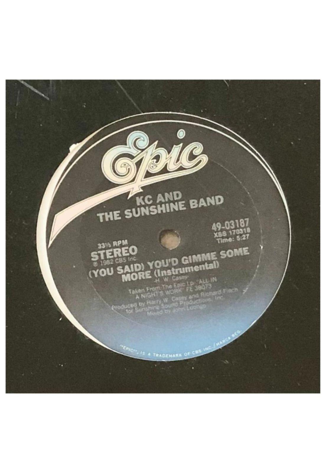 KC - (YOU SAID) YOU'D GIMME SOME MORE | 12" MAXI SINGLE VINILO-2