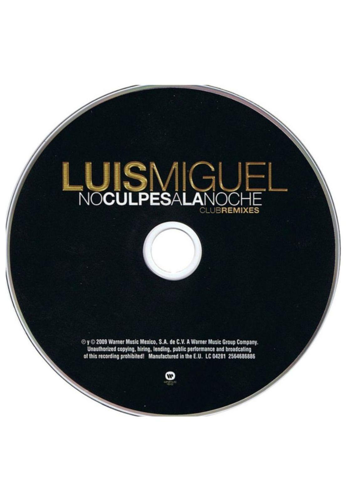 LUIS MIGUEL - NO CULPES A LA NOCHE (CLUB REMIXES) | CD-3