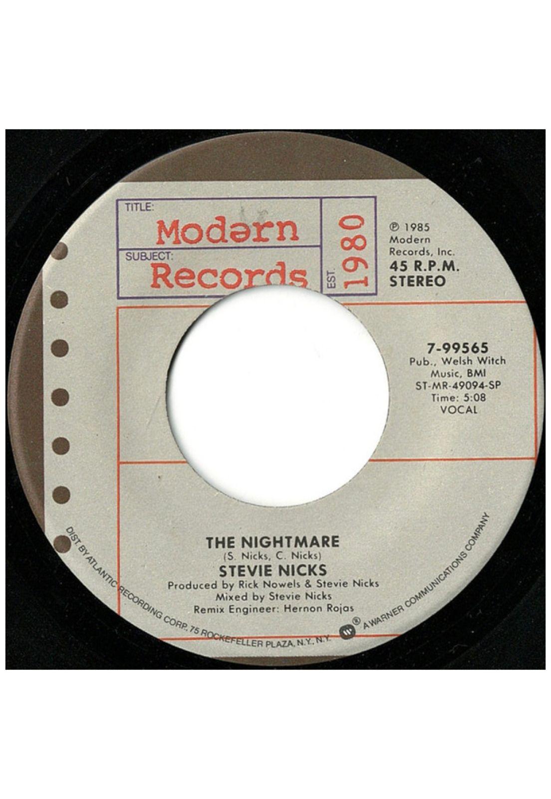 STEVIE NICKS - I CAN'T WAIT | 7" SINGLE USADO-3