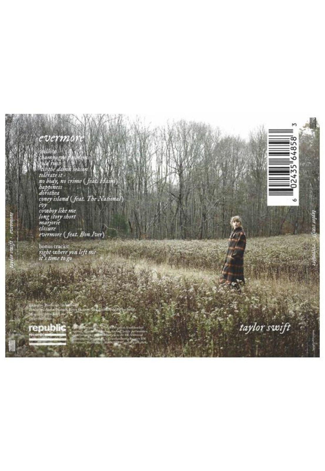 TAYLOR SWIFT - EVERMORE | CD-1