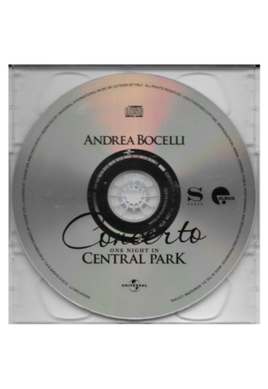 ANDREA BOCELLI - CONCERTO ONE NIGHT IN CENTRAL PARK CD-2