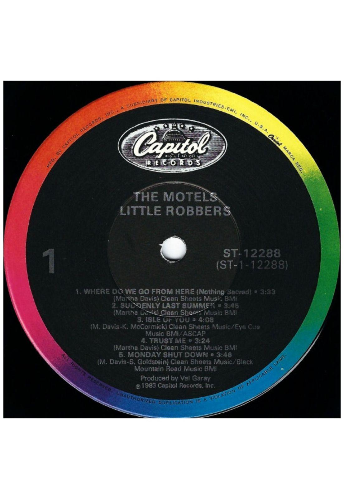 MOTELS - LITTLE ROBERTS | VINILO USADO-2