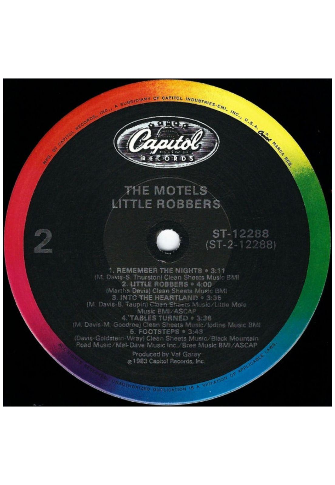 MOTELS - LITTLE ROBERTS | VINILO USADO-3